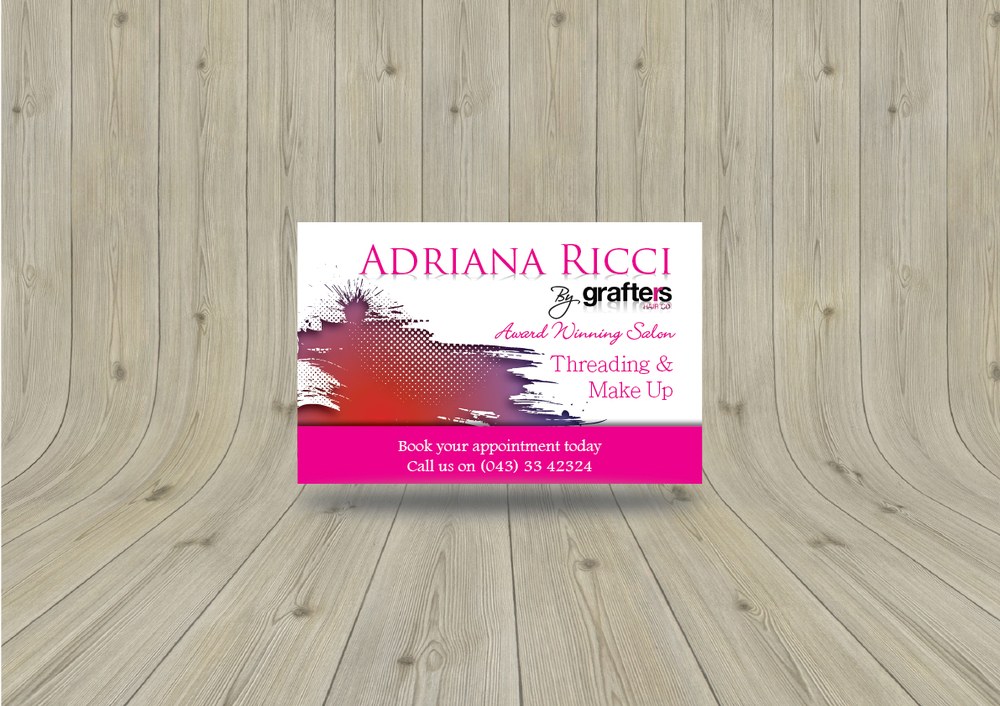 Adriana Ricci by Grafters Hair Co. business card