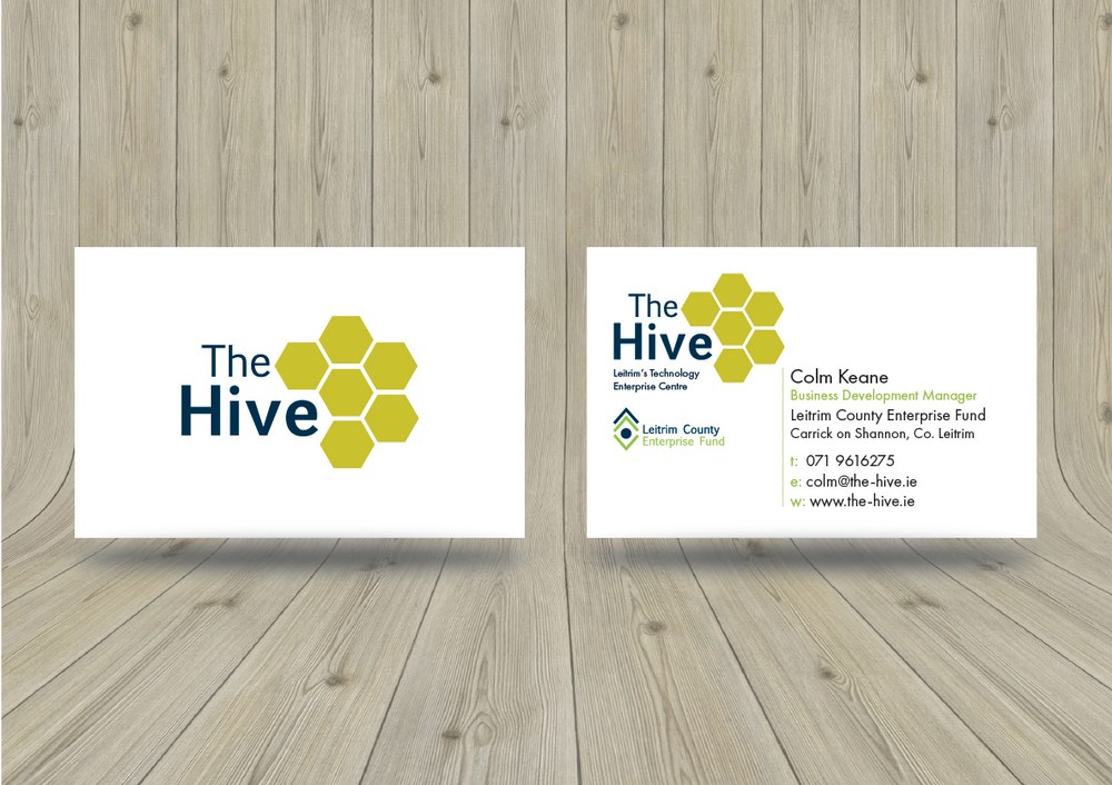 The Hive, Leitrim's Technology Enterprise Centre, business card